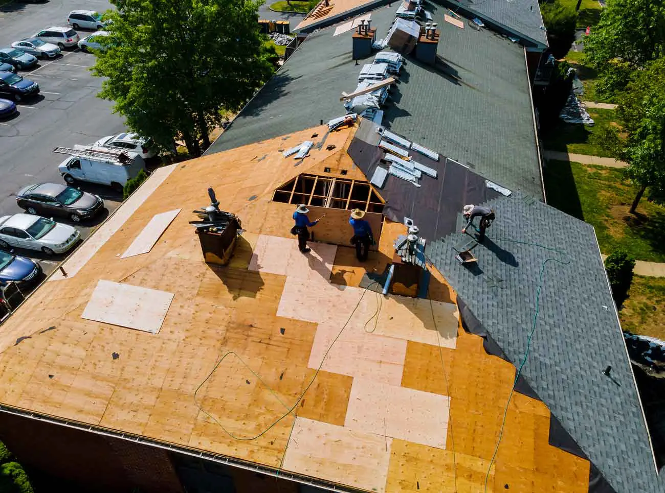 hail damage on roof - 2
